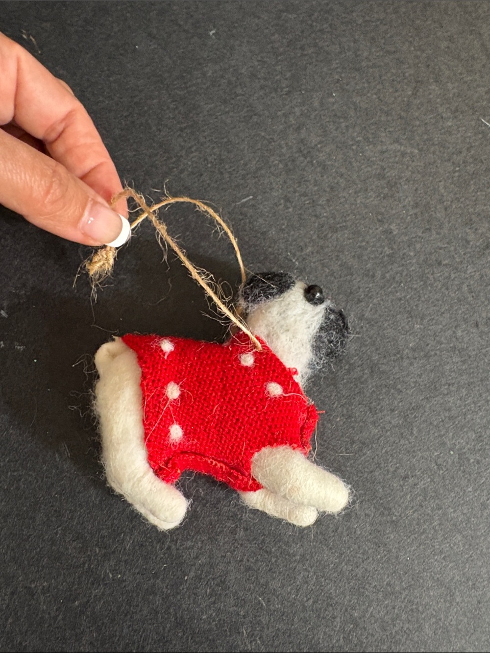 Oka dog ornament
